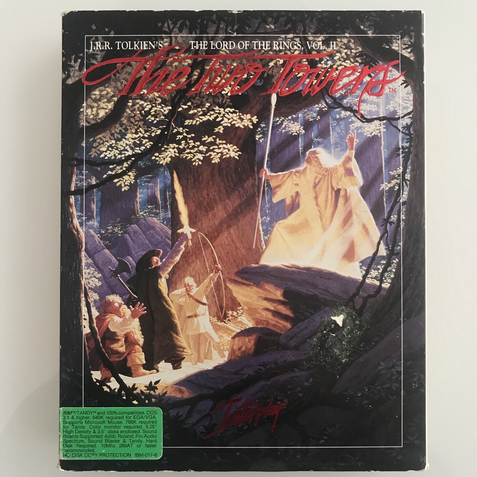 Lord Of The Rings: Vol. II The Two Towers - Vintage PC Game 1991 (USED)