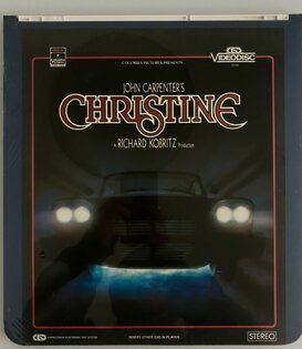 Christine - Videodisc (USED - SEALED)