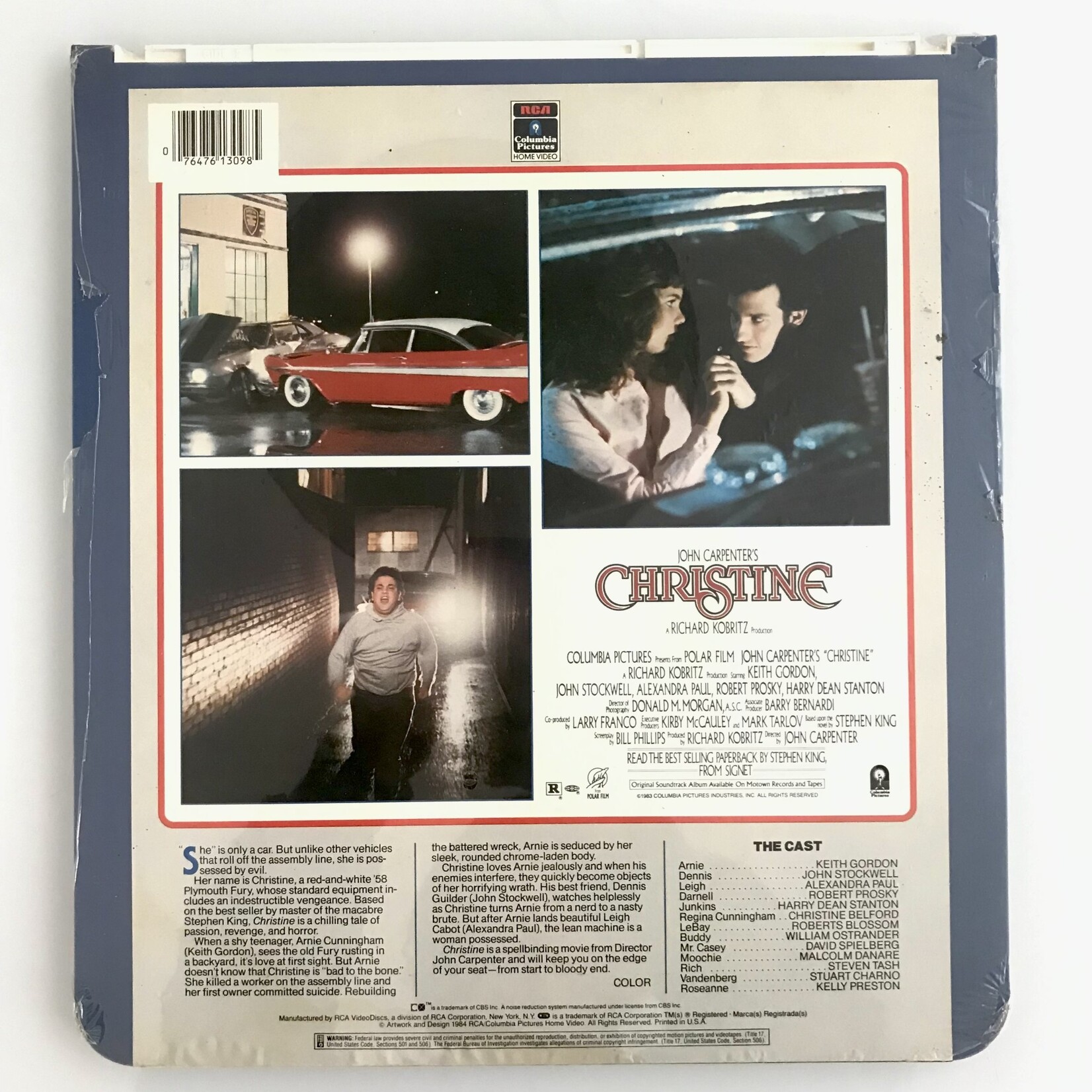 Christine - Videodisc (USED - SEALED)