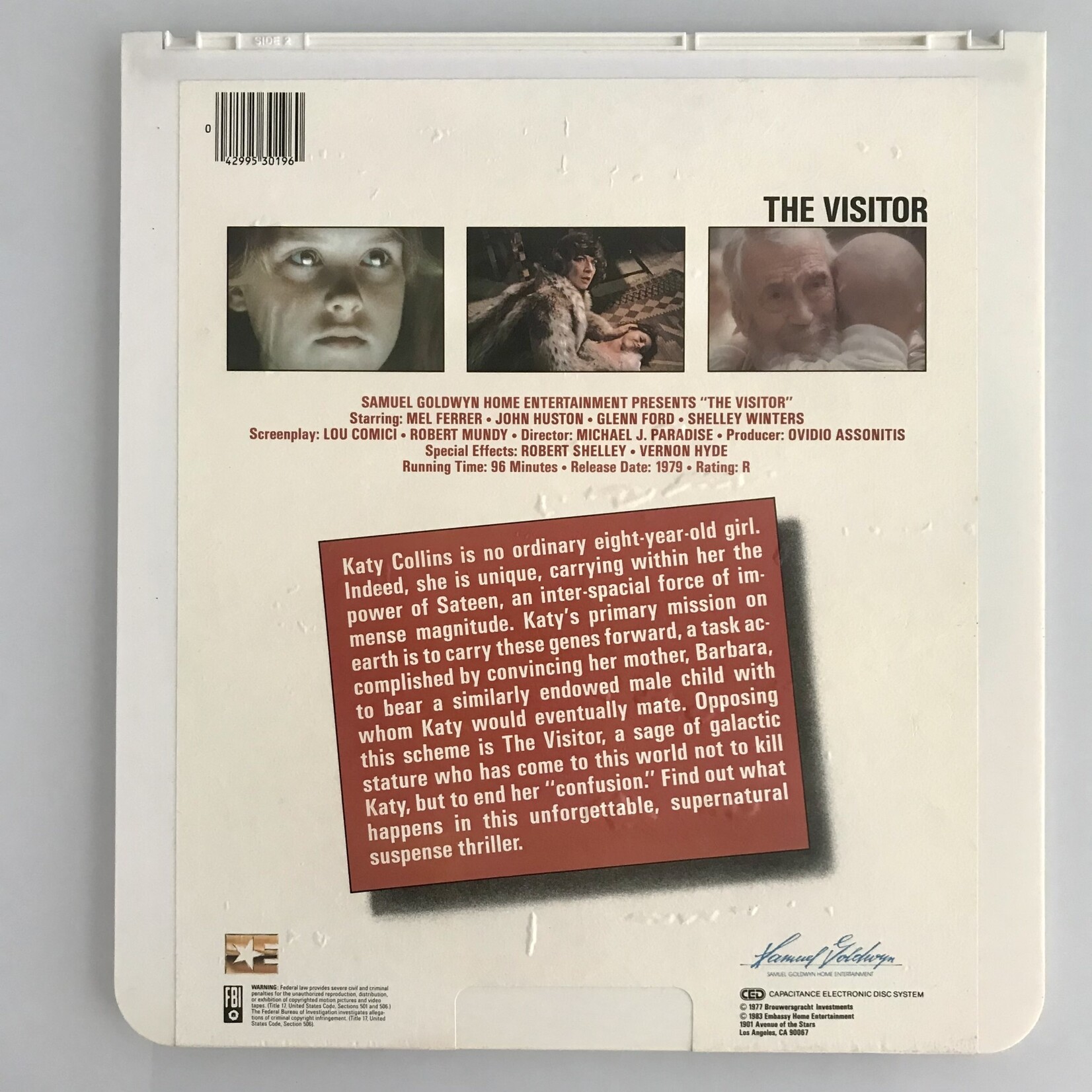 Visitor - Videodisc (USED)