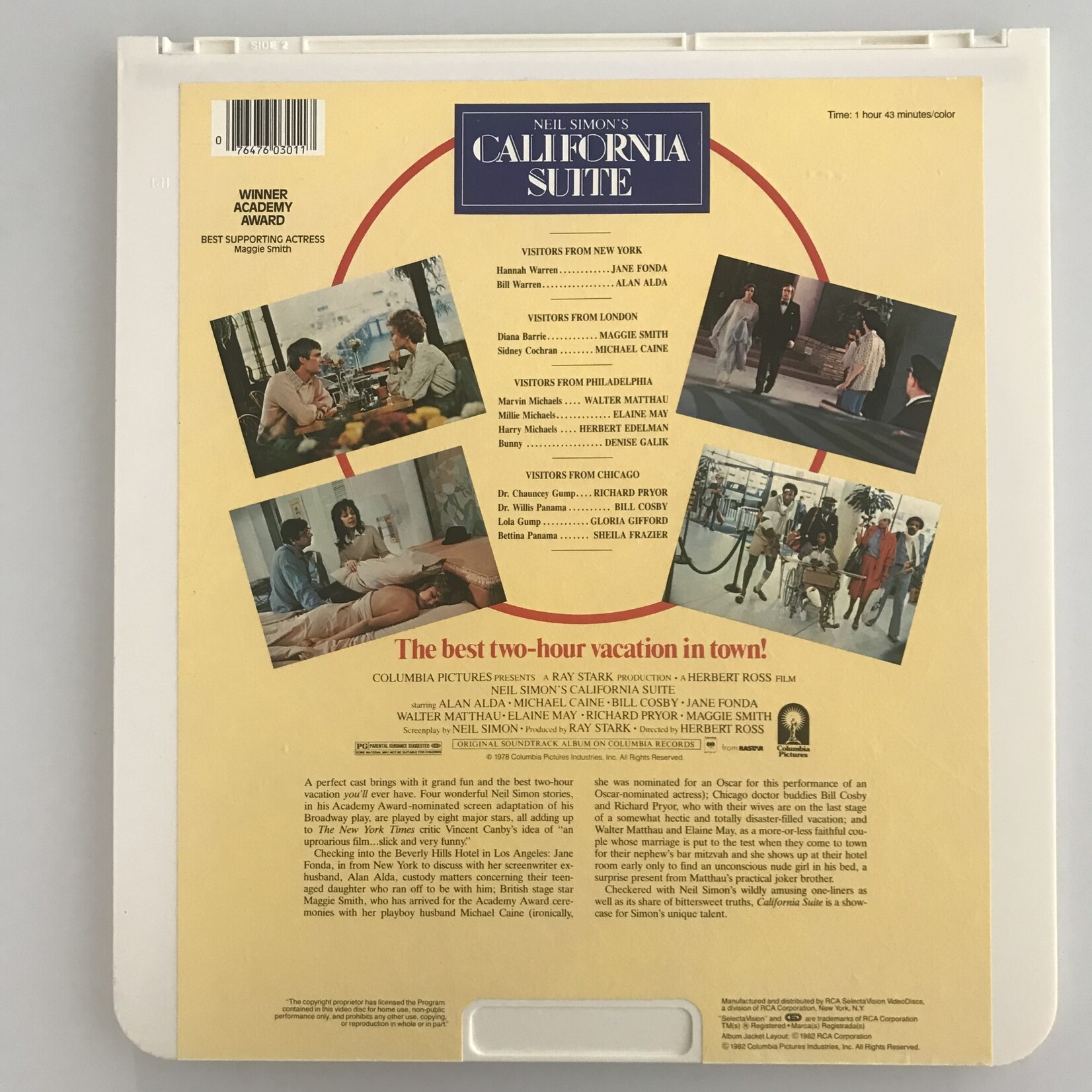 California Suite - Videodisc (USED)