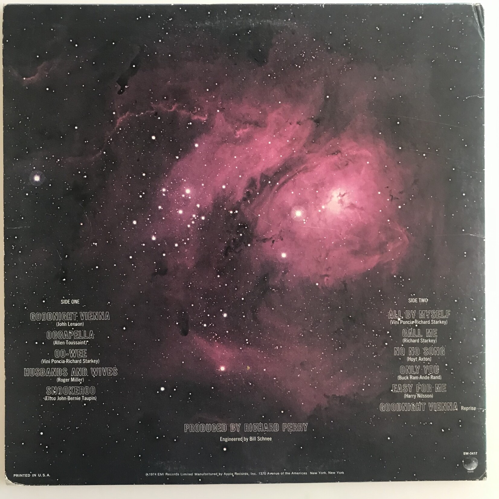 Ringo Starr - Goodnight Vienna - Vinyl LP (USED)