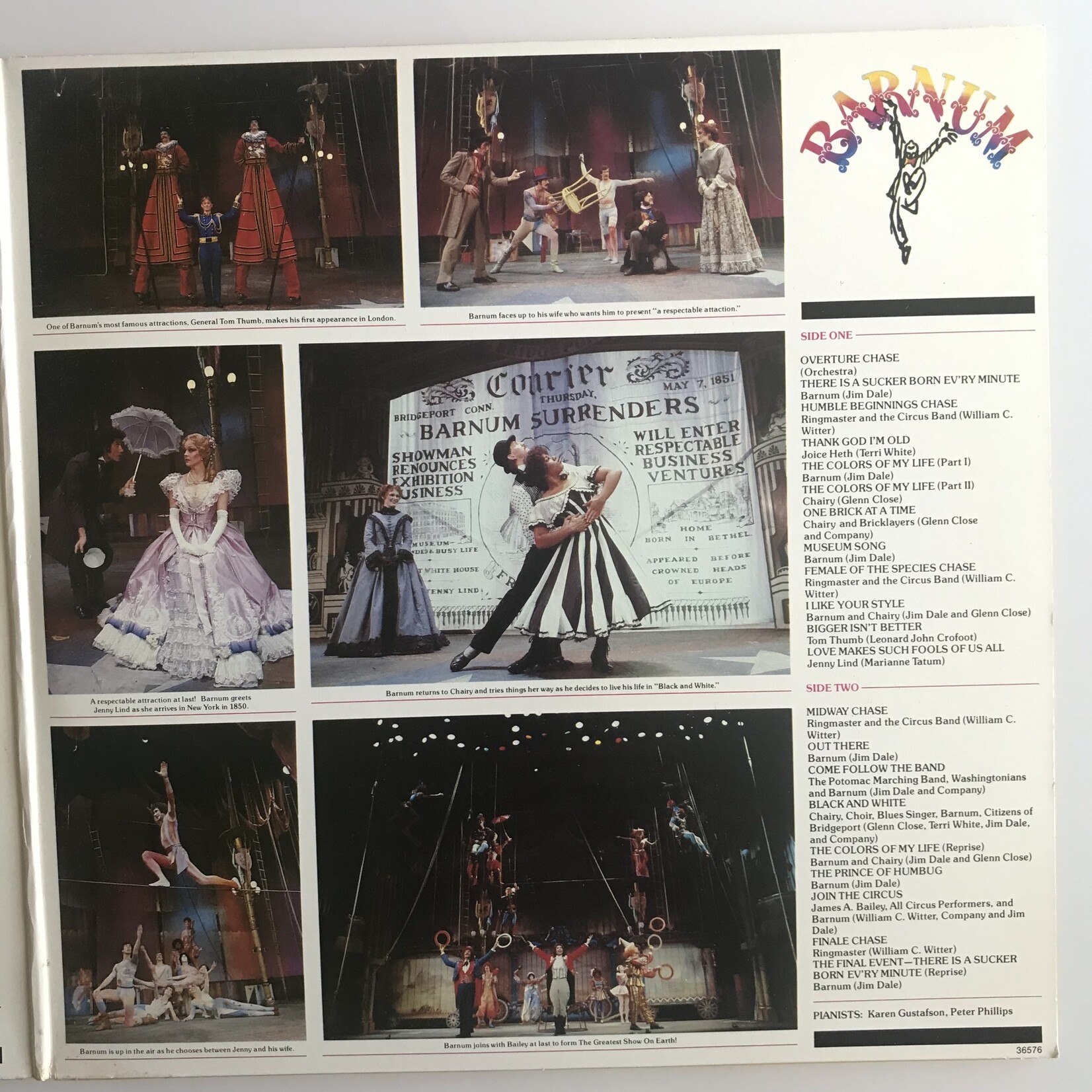 Cy Coleman, Michael Stewart - Barnum Original Broadway Cast - Vinyl LP (USED)