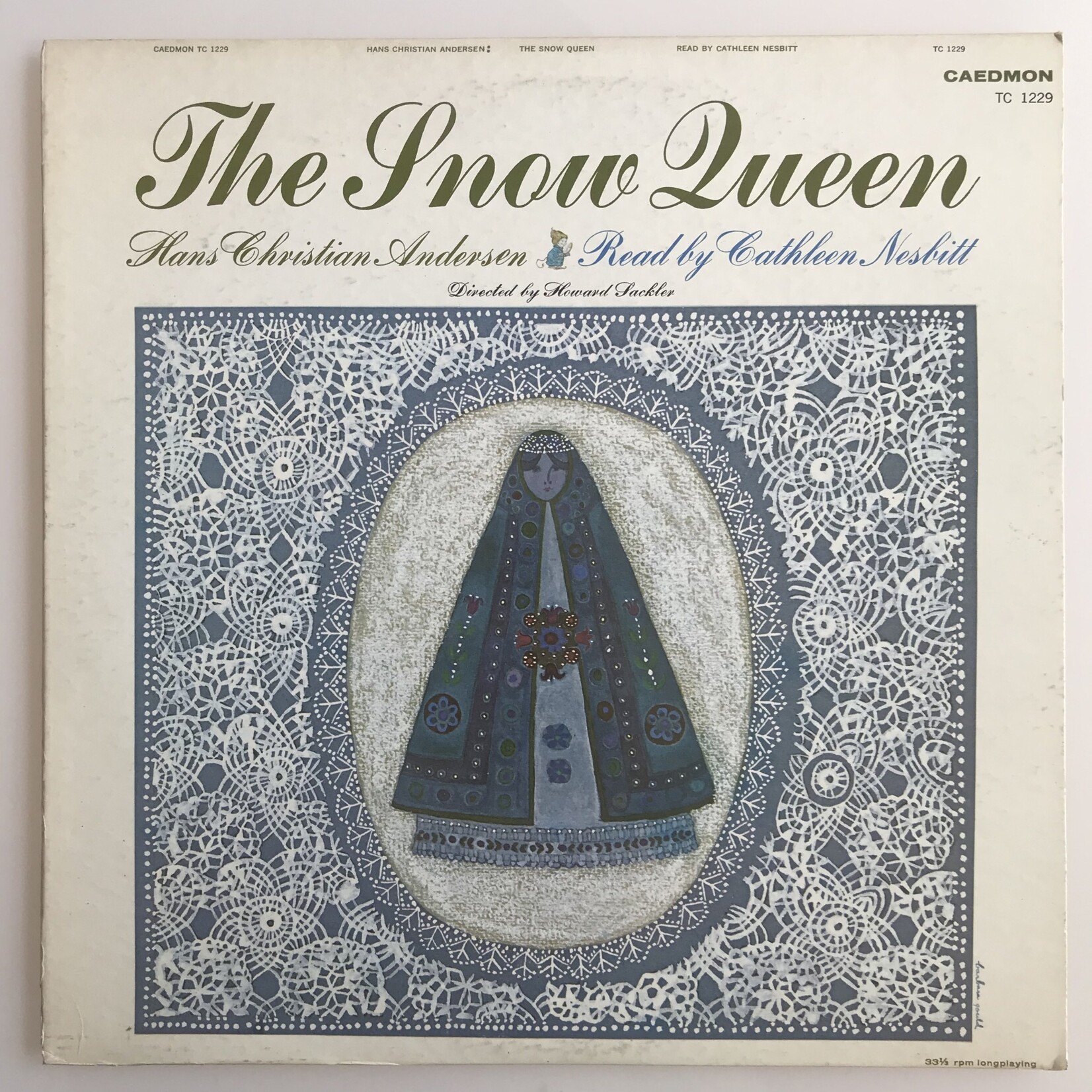 Cathleen Nesbit - Hans Christian Anderson: The Snow Queen - Vinyl LP (USED)