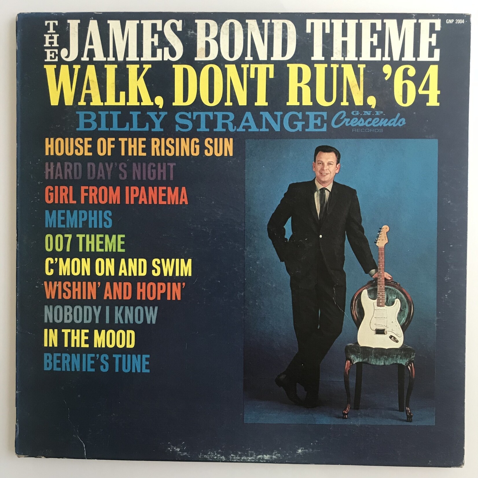 Billy Strange - The James Bond Theme Walk, Don’t Run ‘64 - Vinyl LP (USED)