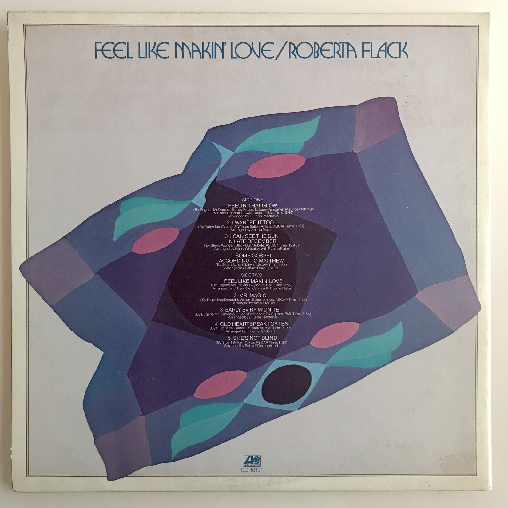 Roberta Flack - Feel Like Makin’ Love - Vinyl LP (USED)