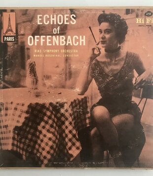 Rias Syphony Orchestra - Echoes Of Offenbach - Vinyl LP (USED)