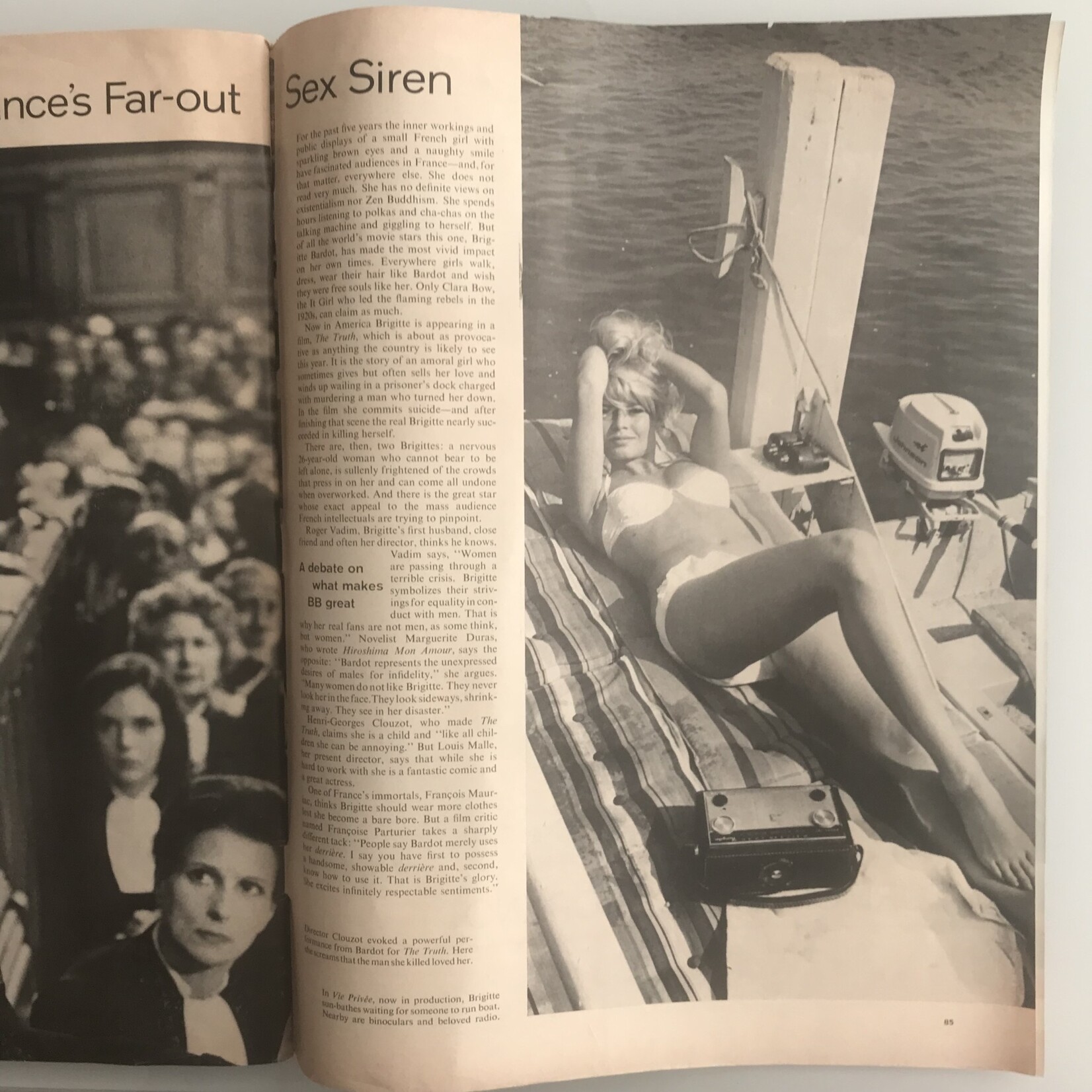 LIFE - 1961-07-28 - Brigitte Bardot - Magazine (USED)