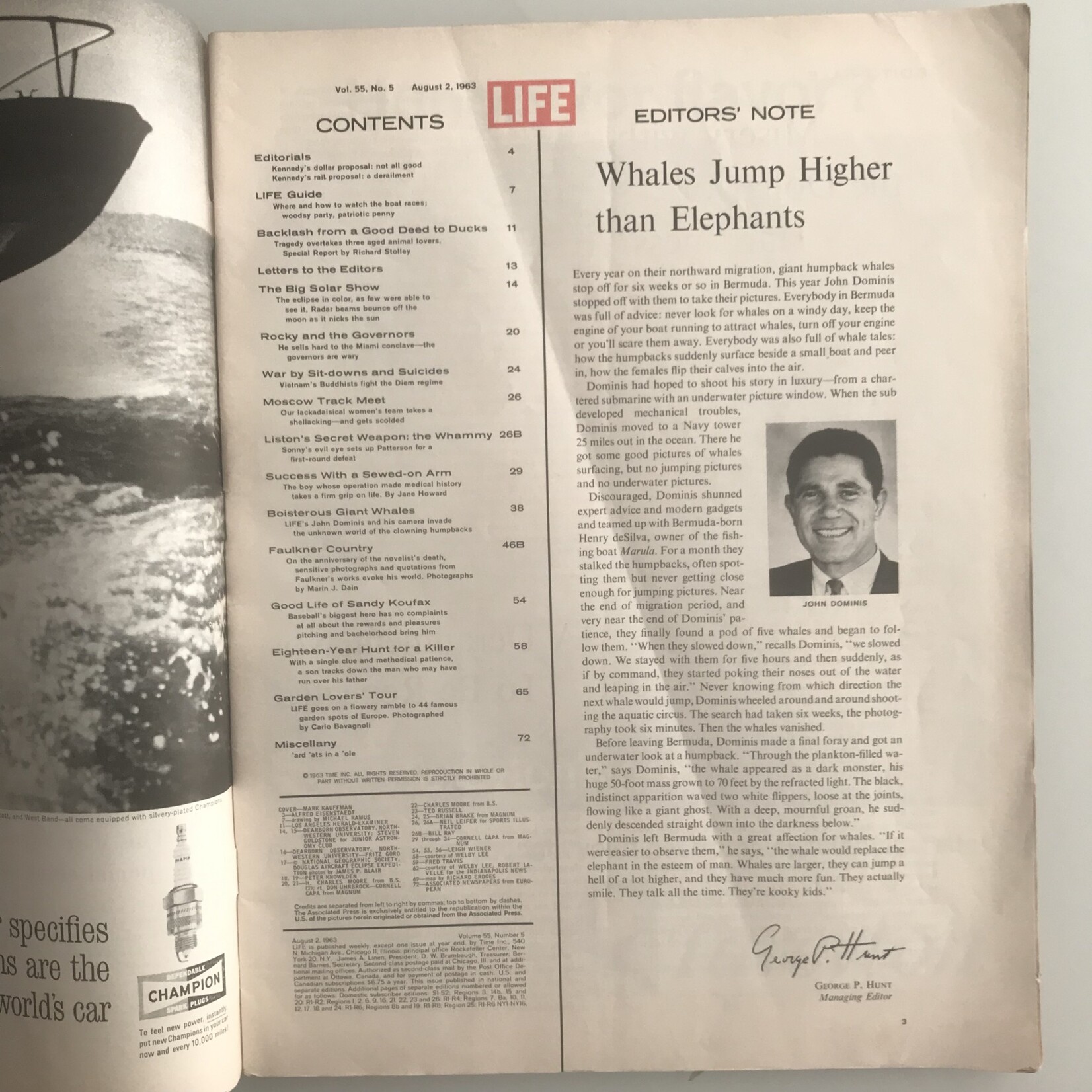 LIFE - 1963-08-02 - Sandy Koufax - Magazine (USED)