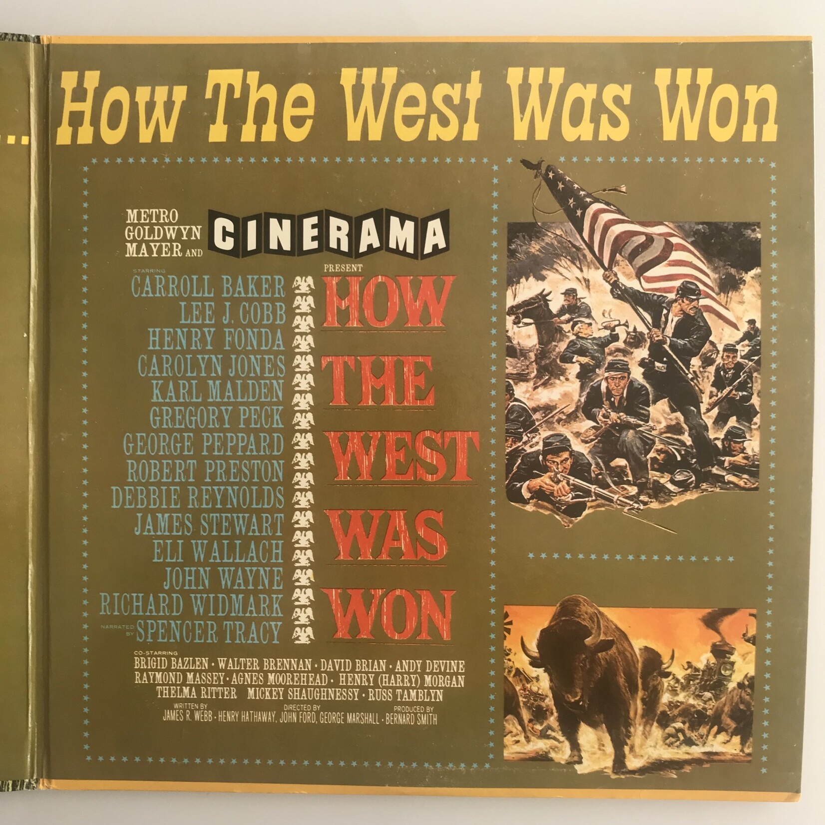 Alfred Newman - How The West Was Won Original Soundtrack - Vinyl LP (USED)