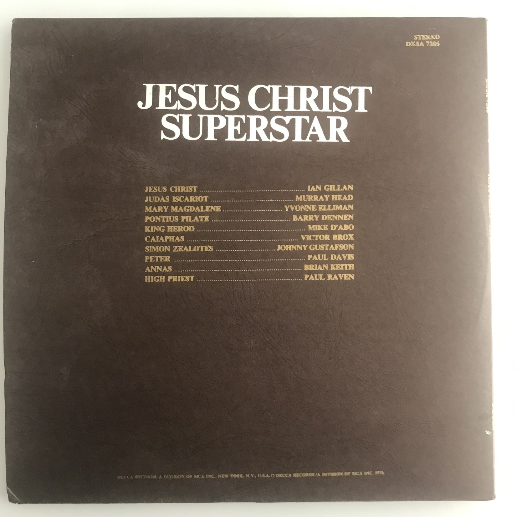 Andrew Lloyd Webber, Tim Rice - Jesus Christ Superstar: A Rock Opera ...