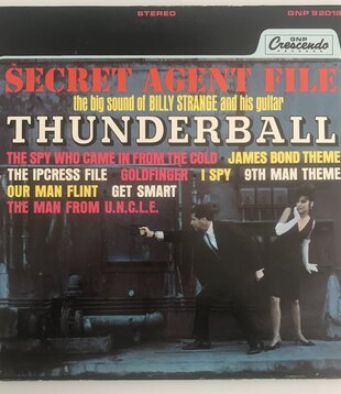 Billy Strange - Secret Agent File - Vinyl LP (USED)
