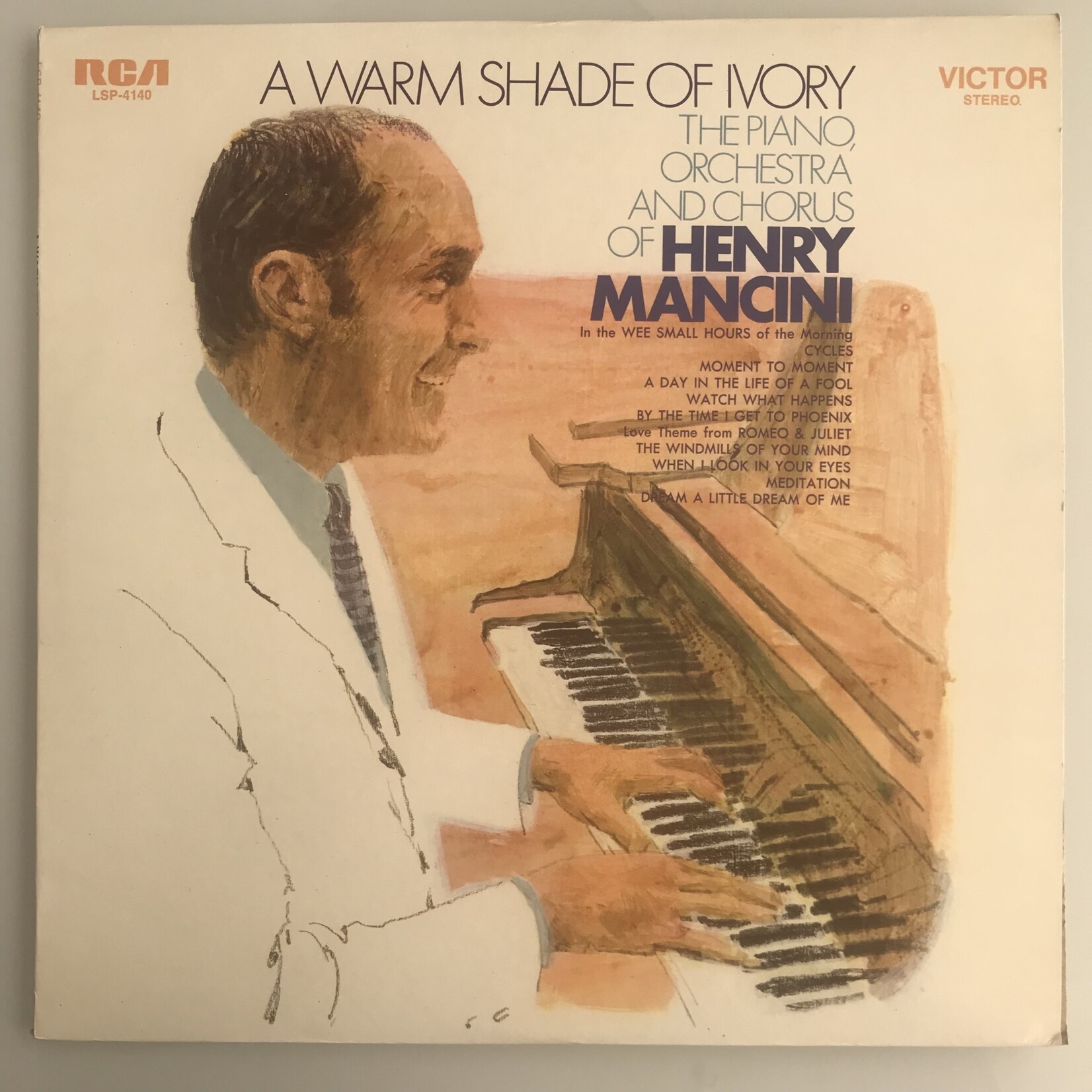 Henry Mancini - A Warm Shade Of Ivory - Vinyl LP (USED)