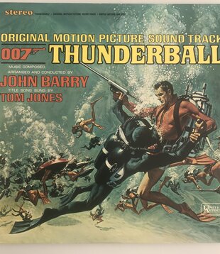 John Barry - Thunderball Original Soundtrack - Vinyl LP (USED)