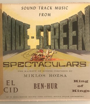 Miklos Rozsa - Wide-Screen Spectaculars - Vinyl LP (USED)