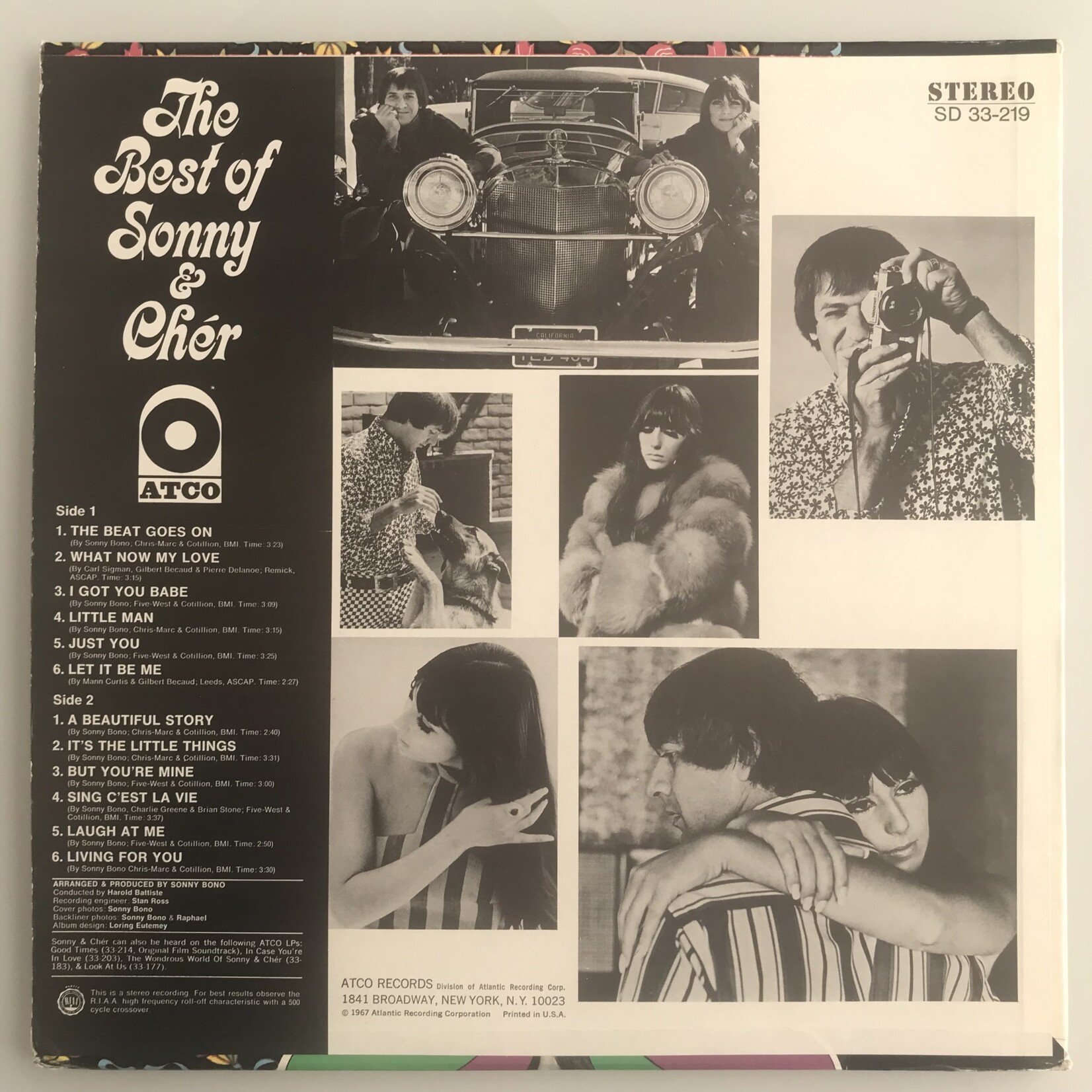 Sonny & Cher - The Best Of Sonny & Cher - Vinyl LP (USED)