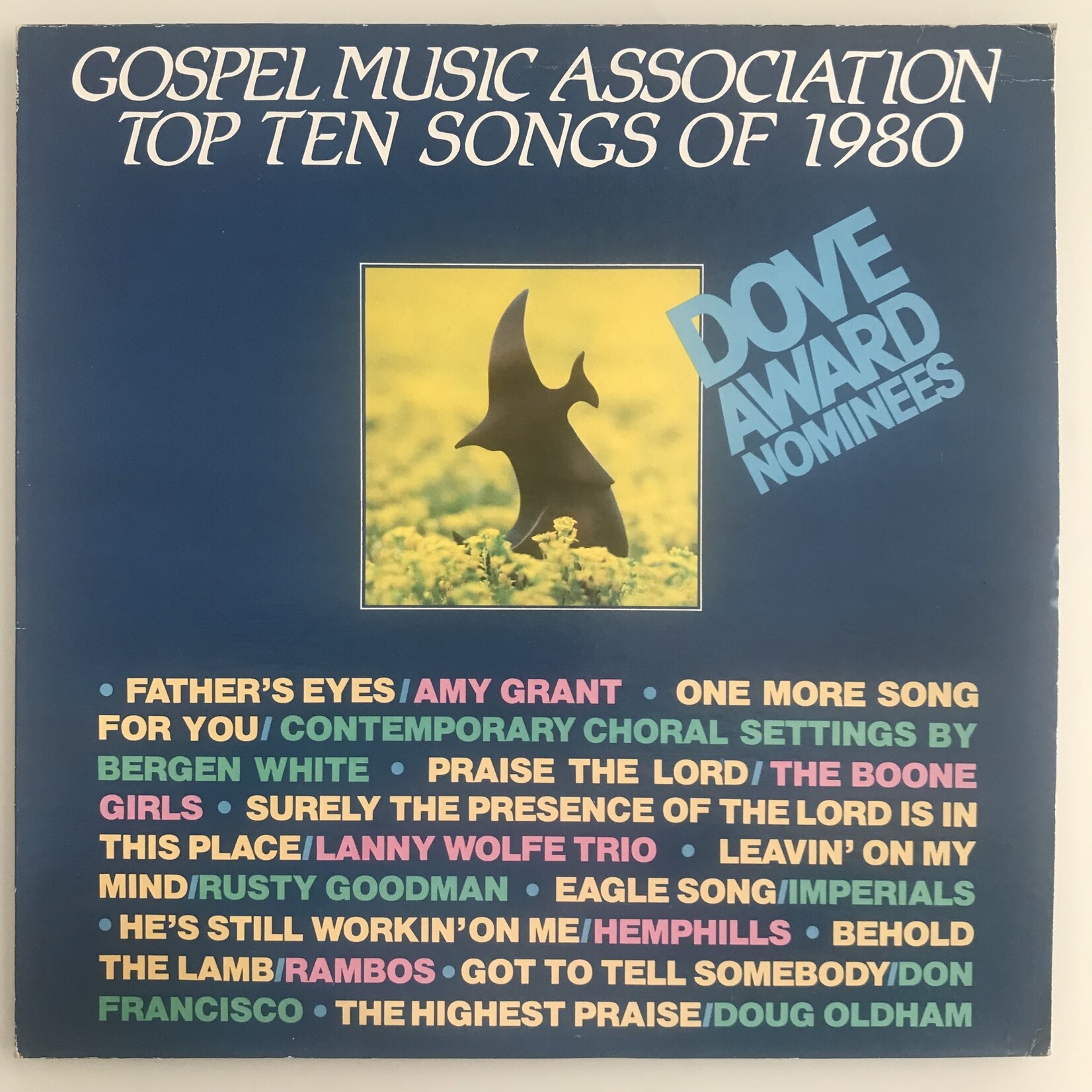 Various - Gospel Music Association Top Ten Songs Of 1980 - Vinyl LP (USED)
