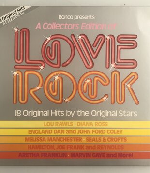 Various - Love Rock - Vinyl LP (USED)