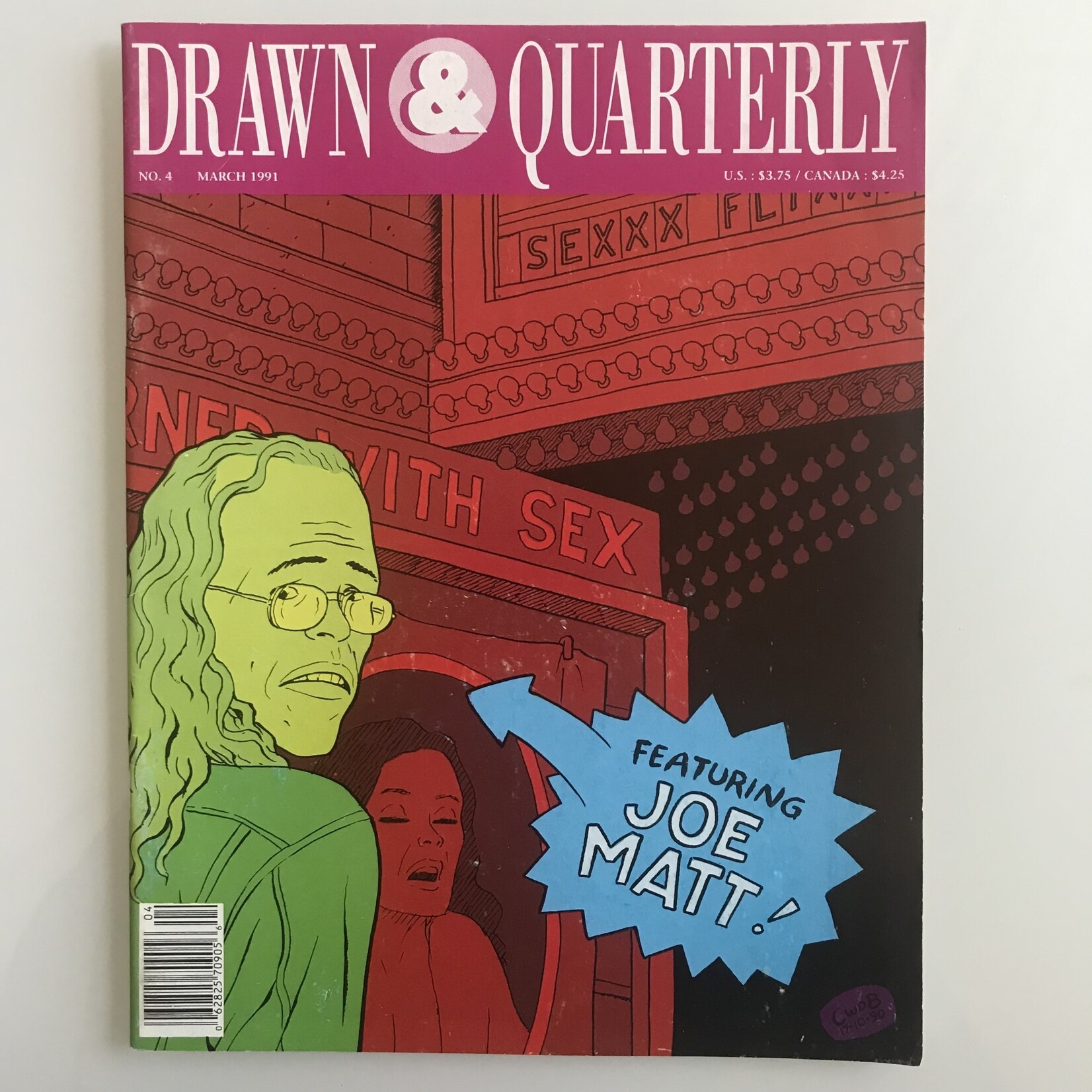 Drawn & Quarterly - Vol. 1 #04 March 1991 - Comic Book