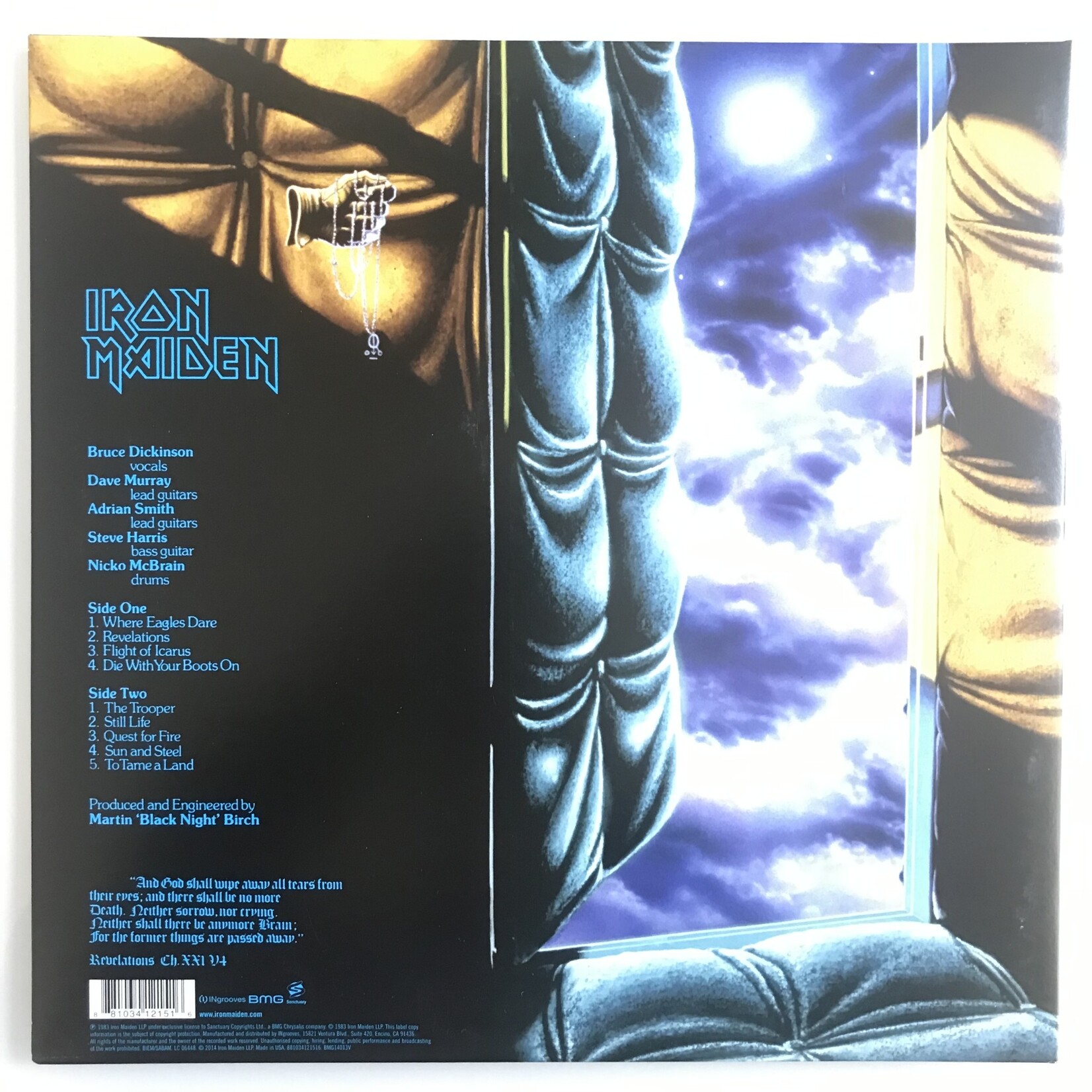 Iron Maiden - Piece Of Mind (2014 Reissue) - Vinyl LP (USED - LN)