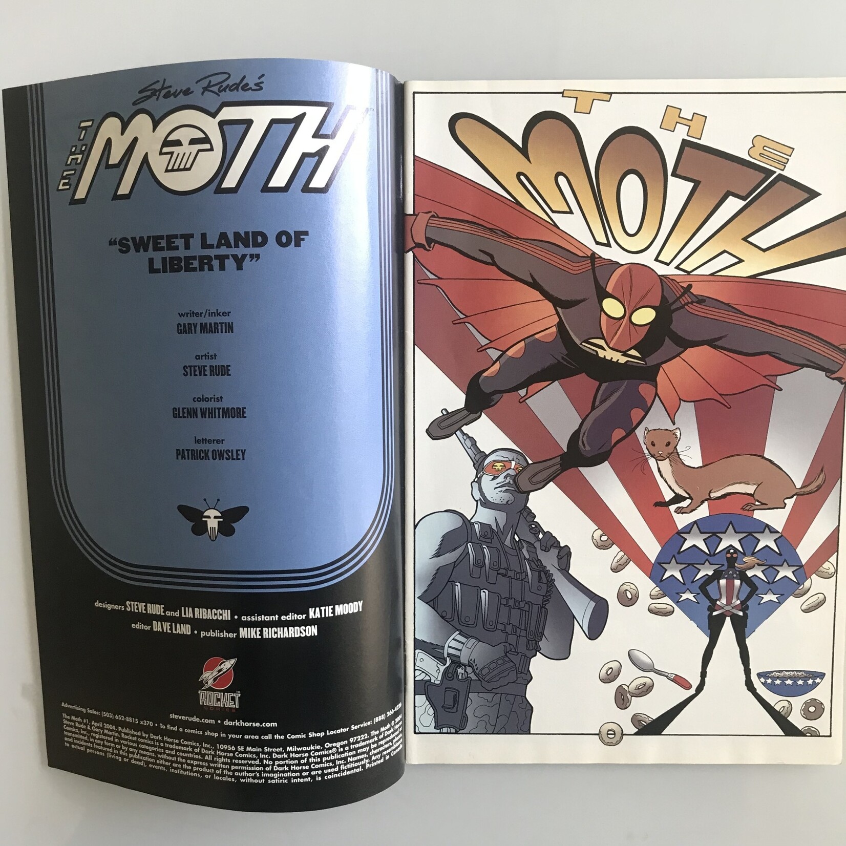 Steve Rude’s The Moth - Vol. 1 #01 April 1994 - Comic Book