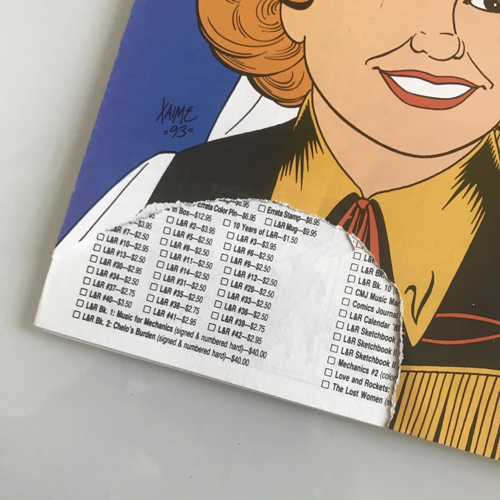 Love & Rockets - Vol. 1 #41 May 1993 - Comic Book