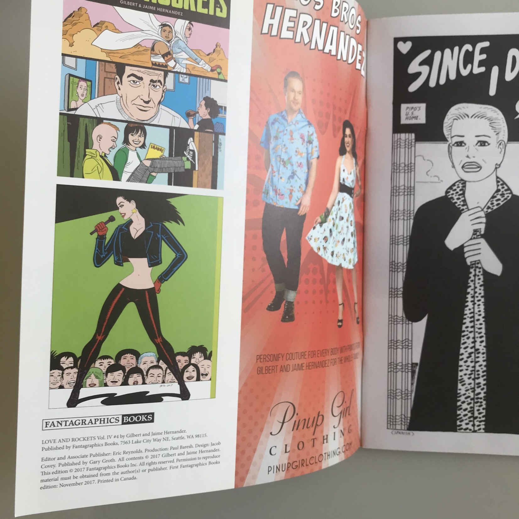Love & Rockets - Vol. 4 #04 November 2017 - Comic Book