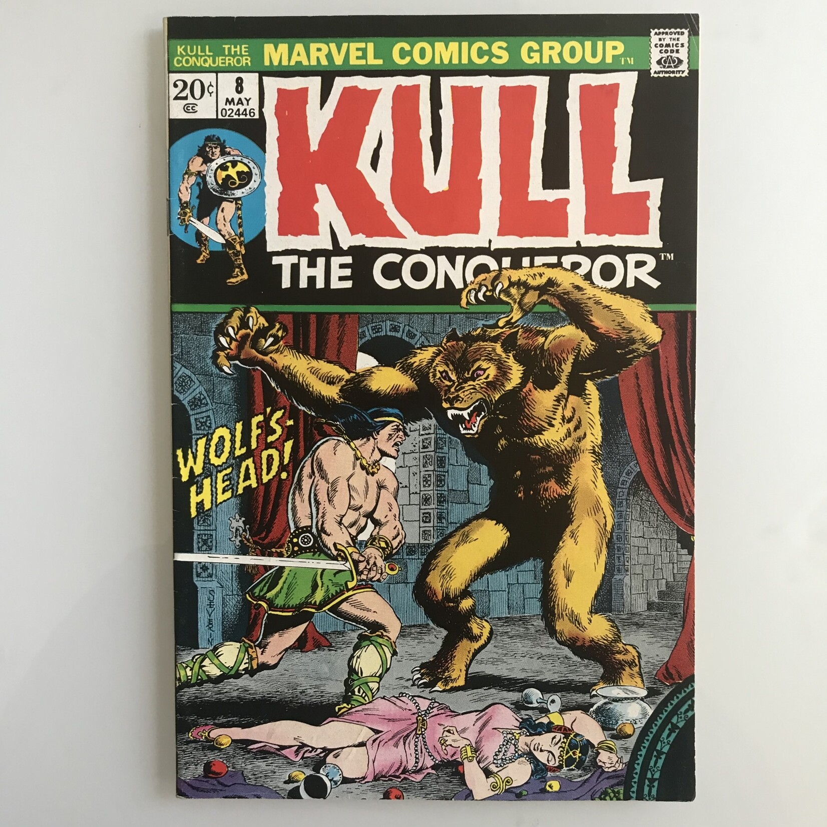 Kull The Conqueror - Vol. 1 #08 May 1973 - Comic Book