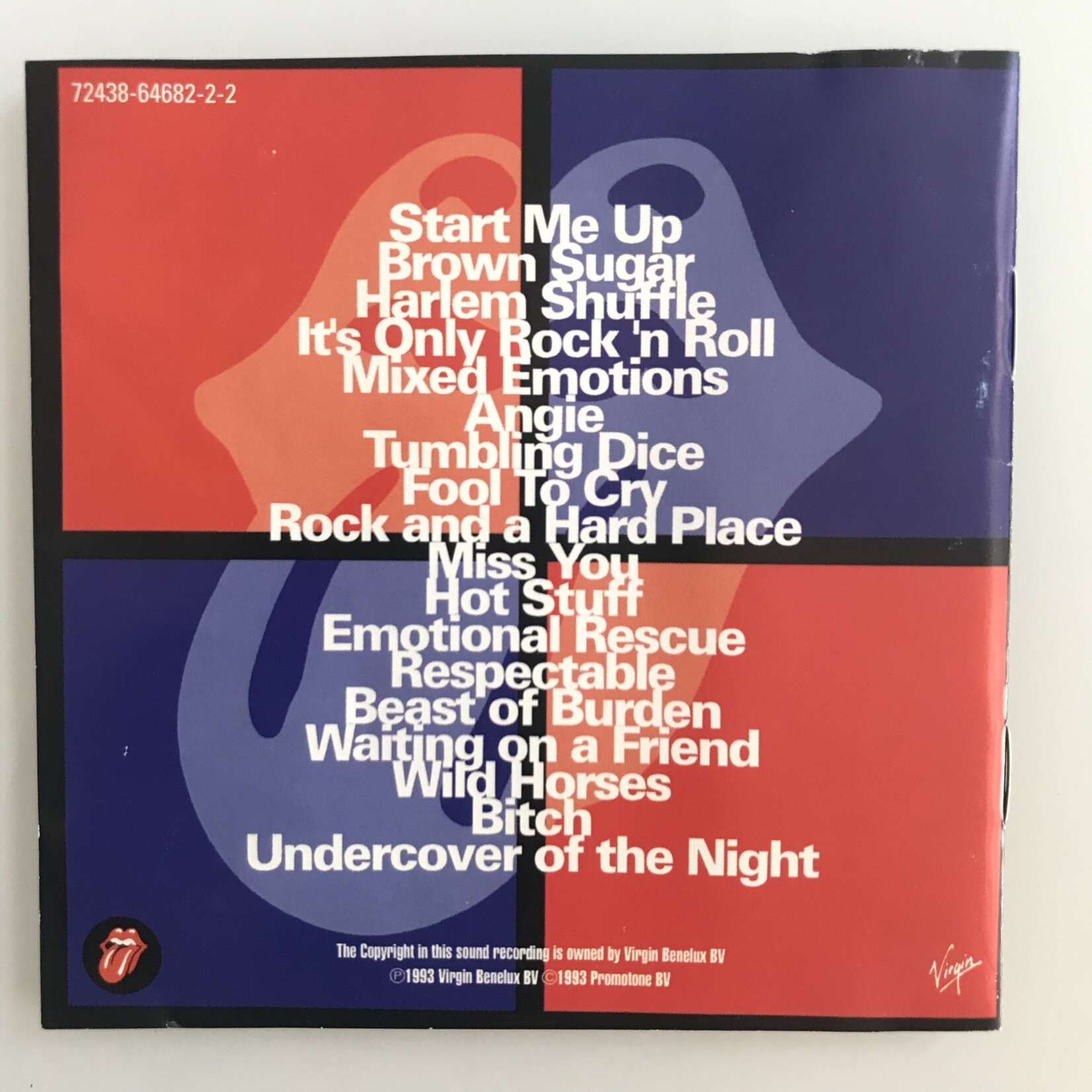 Rolling Stones - Jump Back: The Best Of The Rolling Stones ‘71-‘93 - CD (USED)