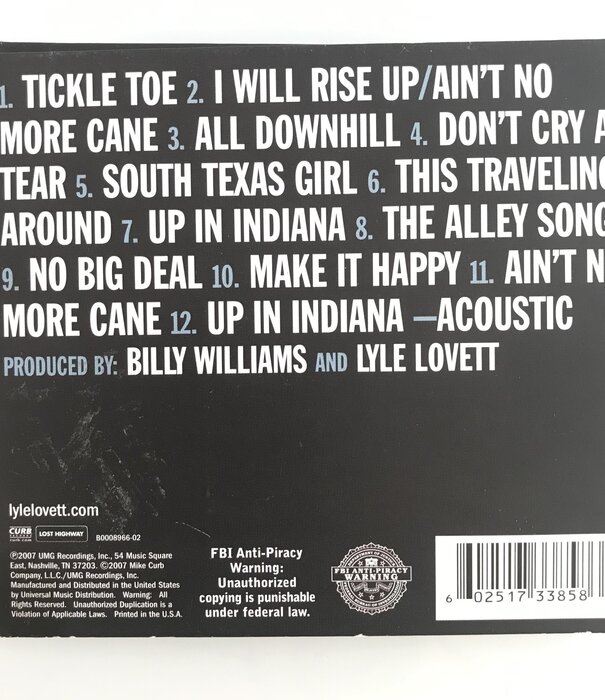 Lyle Lovett And His Large Band - It’s Not Big It’s Large - CD (USED)