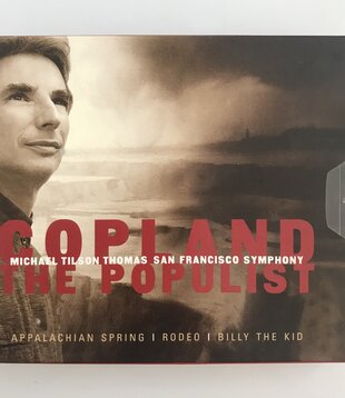 San Francisco Symphony - Aaron Copland 1900-90: The Populist - CD (USED)