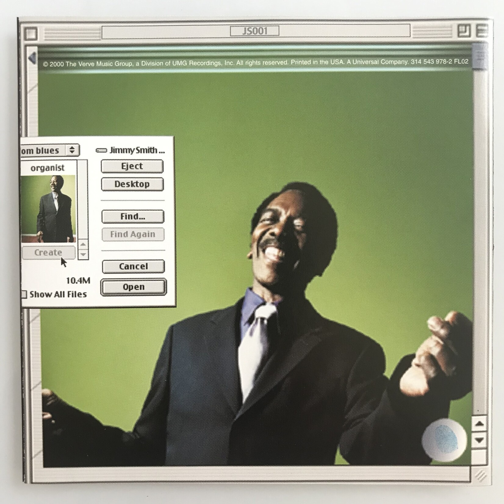 Jimmy Smith - Dot Com Blues - CD (USED)