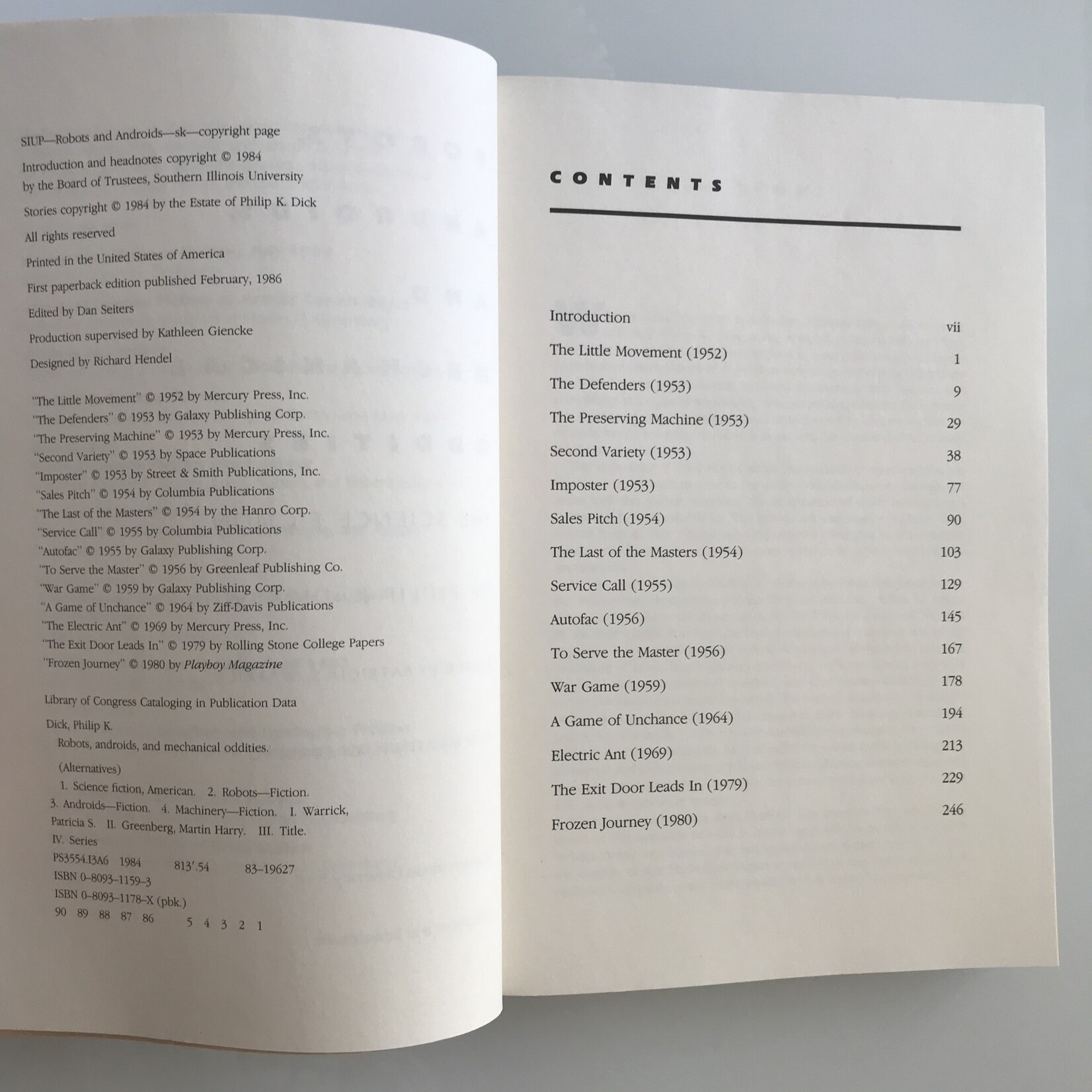 Philip K. Dick - Robots, Androids, And Mechanical Oddities: The Science Fiction Of Philip K. Dick - Paperback (USED)