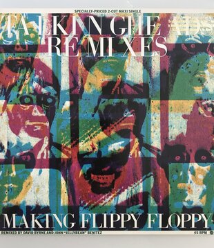 Talking Heads - Remixes: Making Flippy Floppy / Slippery People - Vinyl 12-Inch Single (USED)
