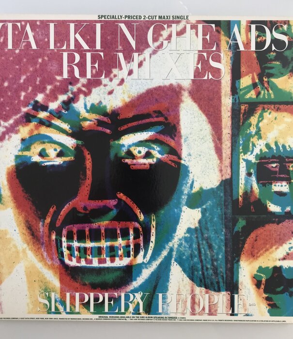 Talking Heads - Remixes: Making Flippy Floppy / Slippery People - Vinyl 12-Inch Single (USED)