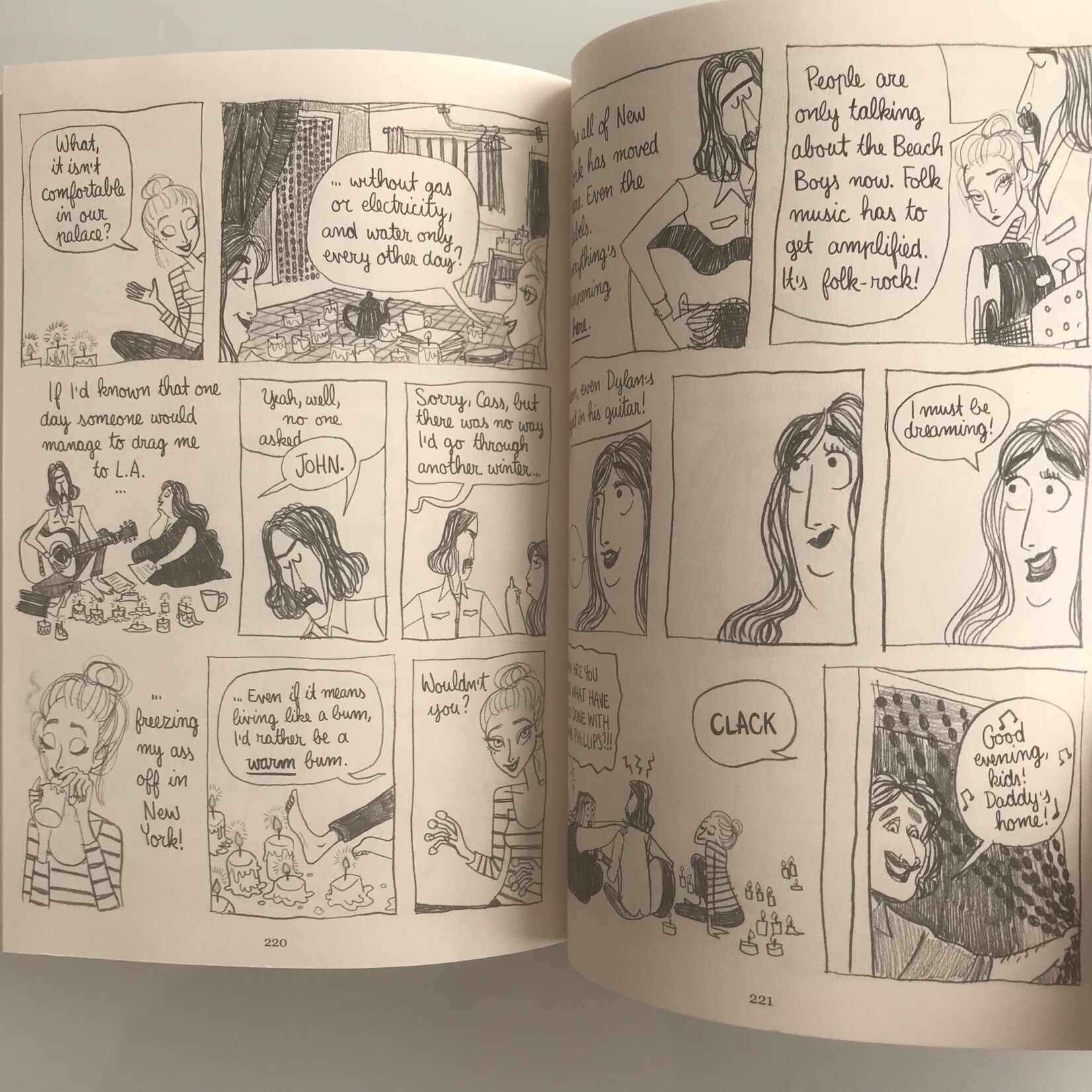 Penelope Bagieu - California Dreamin’ - Hardback (USED)