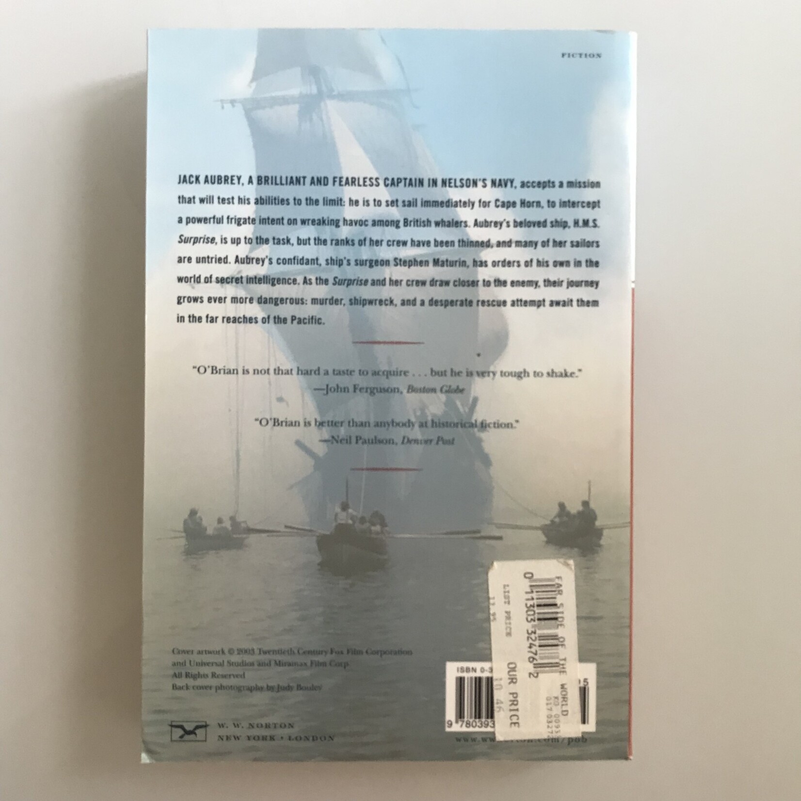 Patrick O’Brian - The Far Side Of The World - Paperback (USED)