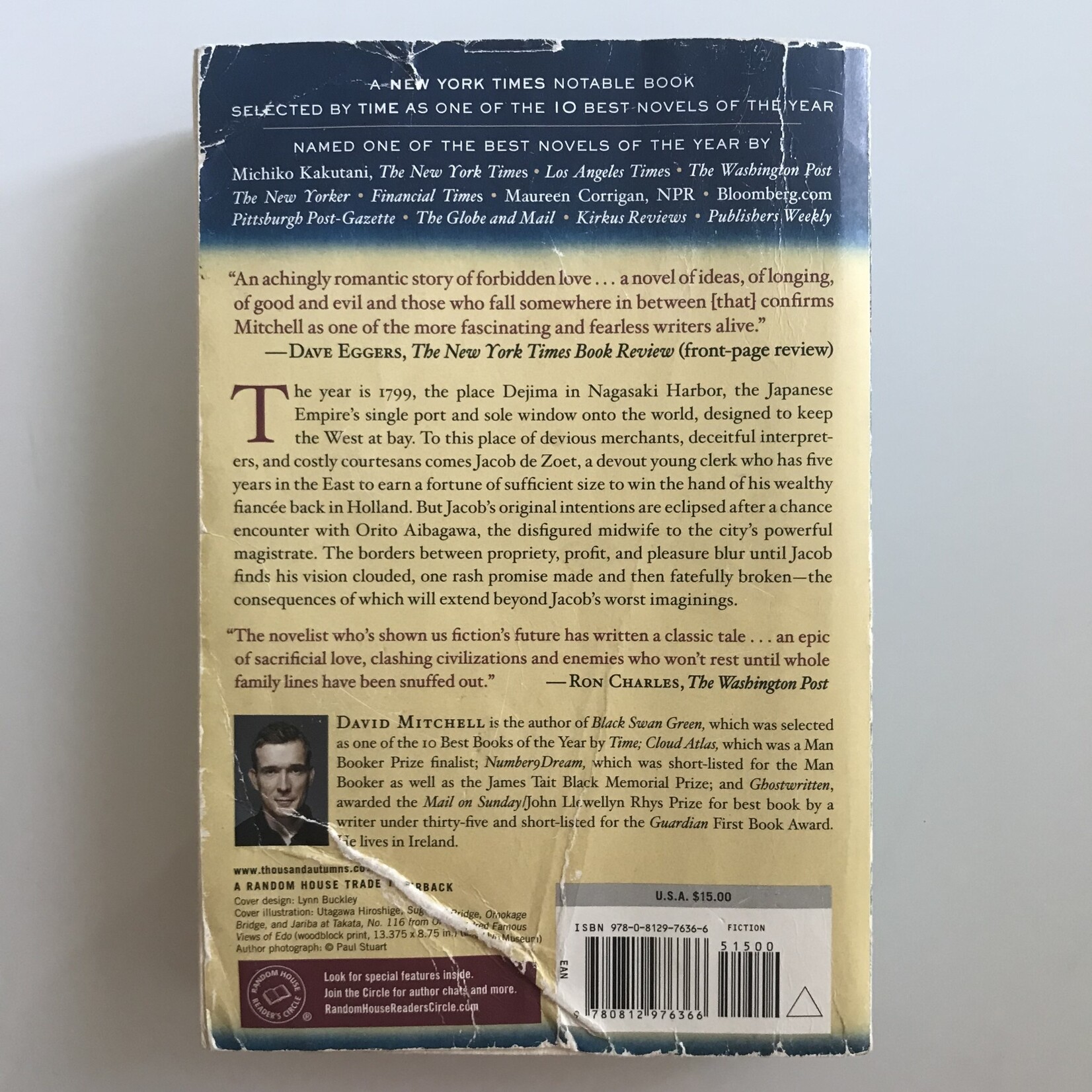 David Mitchell - The Thousand Autumns Of Jacob De Zoet - Paperback (USED)
