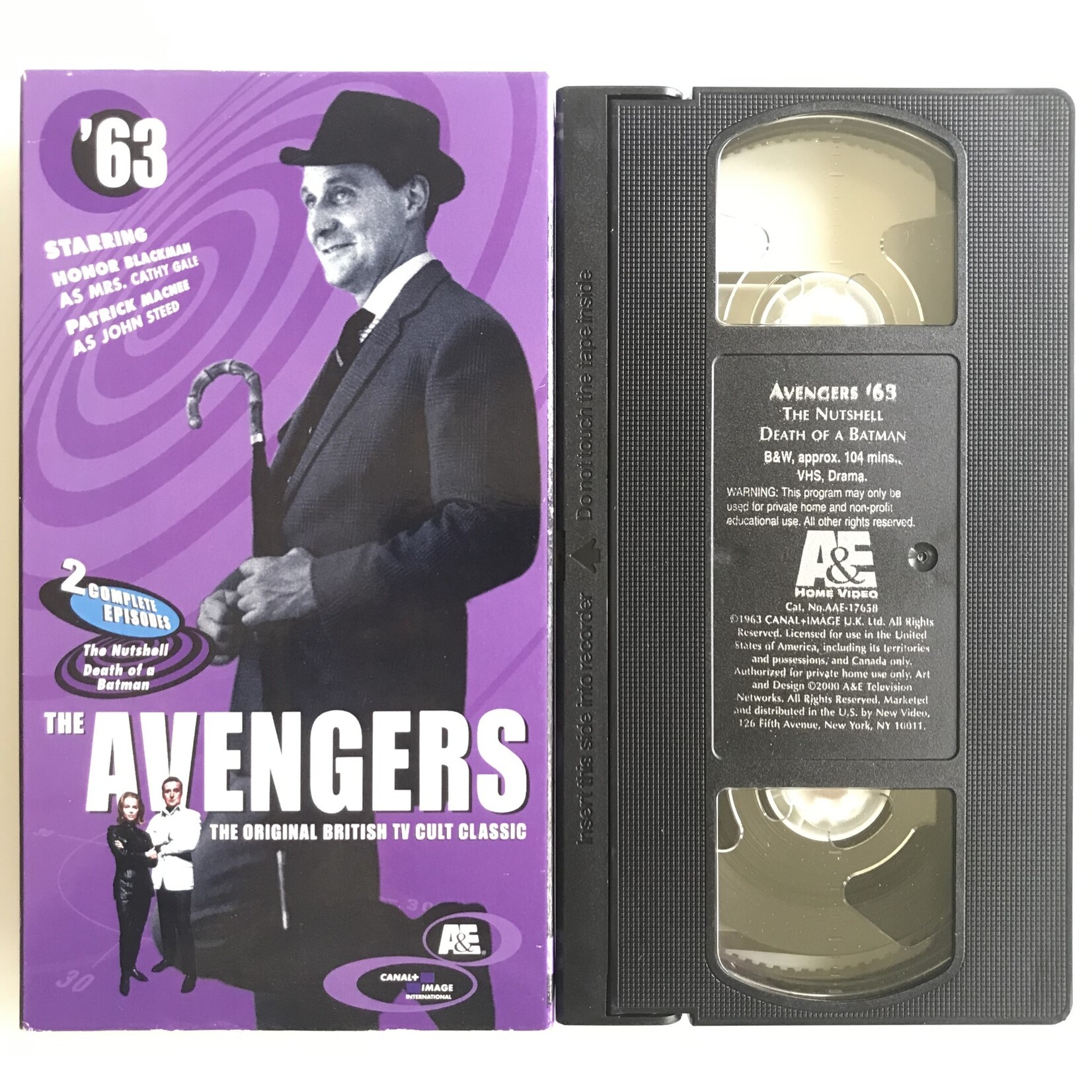 Avengers ‘63: Volume 2 - The Nutshell / Death Of A Batman - VHS