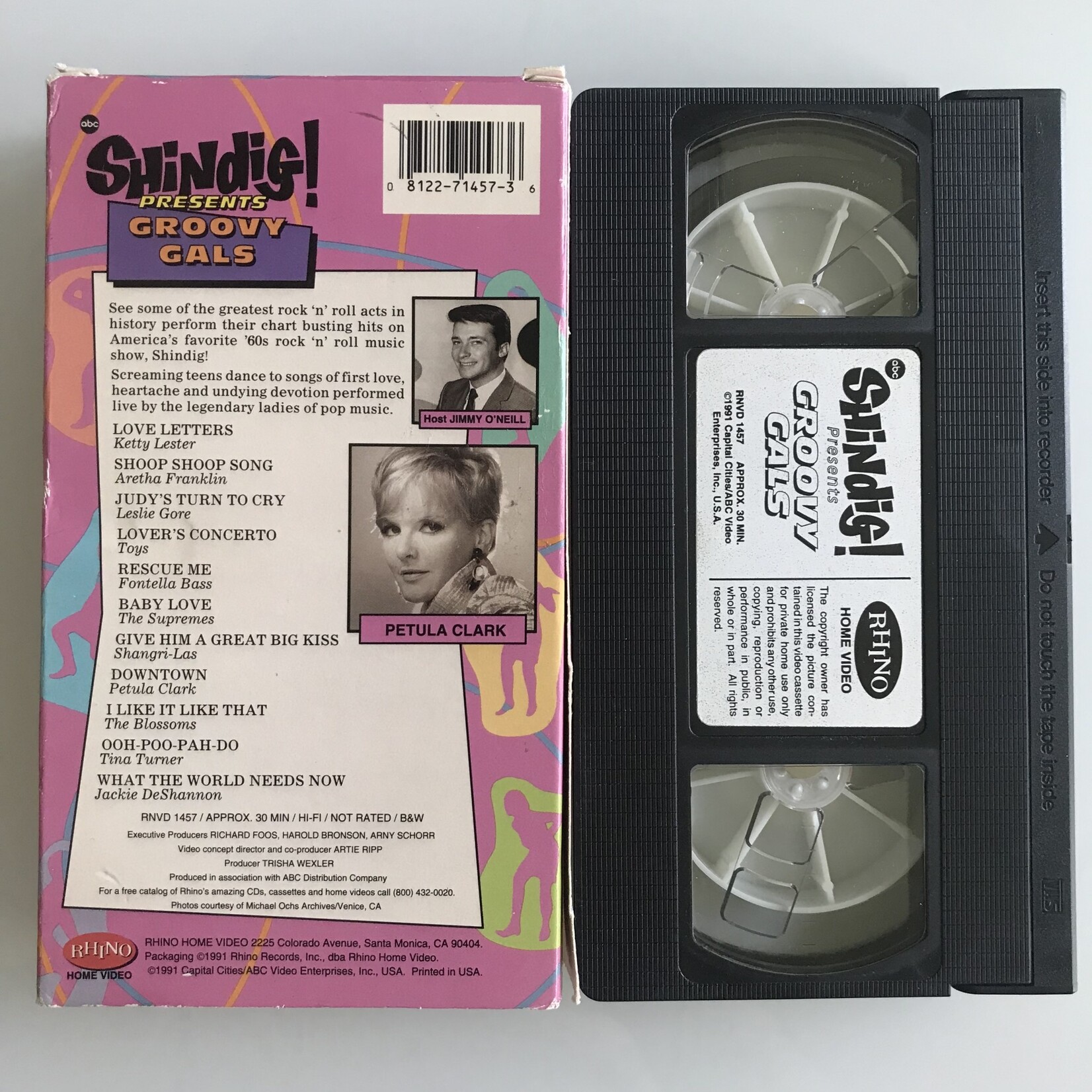 Shindig Presents Groovy Gals (1991) - VHS
