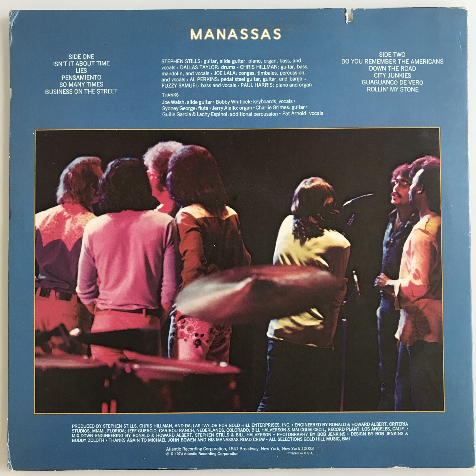 Stephen Stills & Manassas - Down The Road - Vinyl LP (USED)
