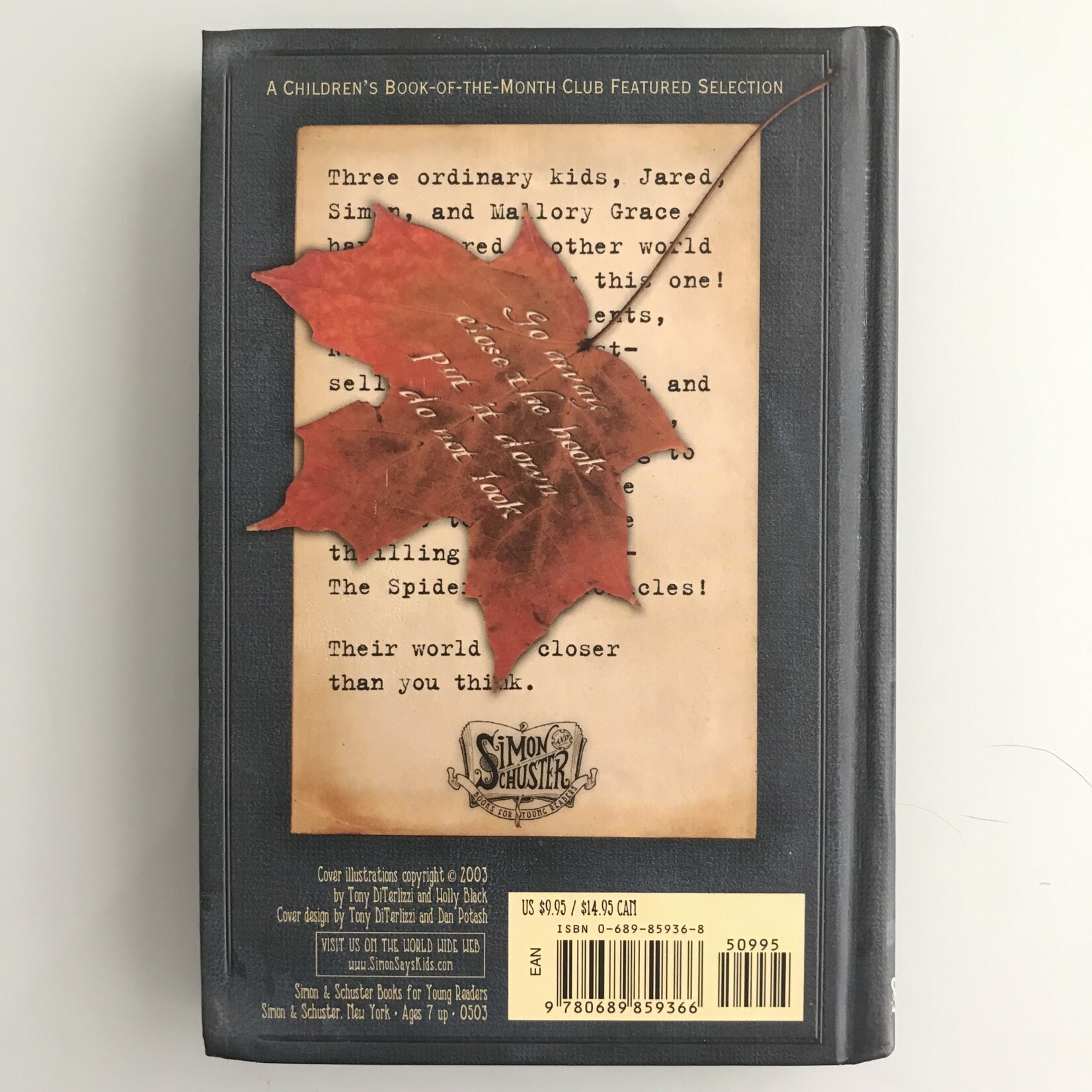 Tony DiTerlizzi, Holly Black - The Spiderwick Chronicles: Book One The Field Guide - Hardback (USED)