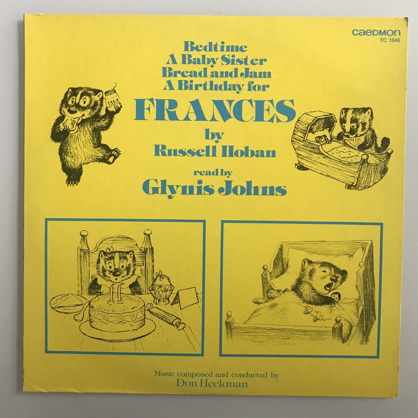 Russell Hoban, Glynis Johns - Frances - Vinyl LP (USED)