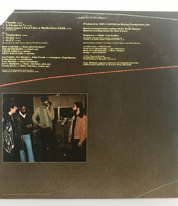 Ron Carter - Parade - Vinyl LP (USED)