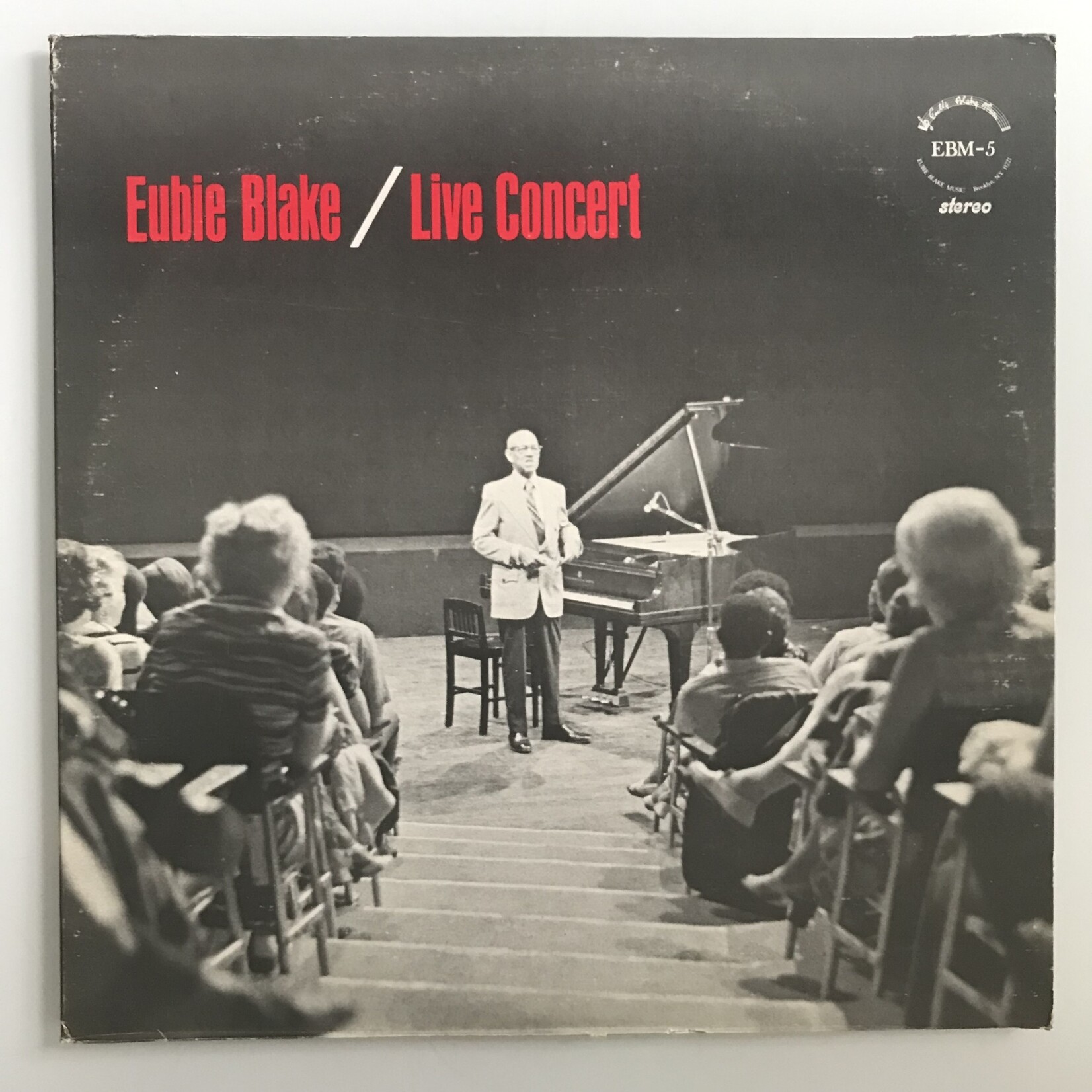 Eubie Blake - Live Concert - Vinyl LP (USED)