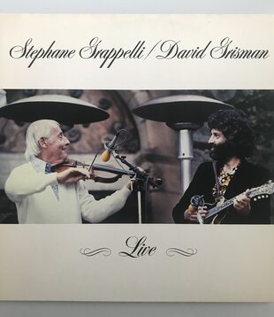 Stephanie Grappelli, David Grisman - Live - Vinyl LP (USED)