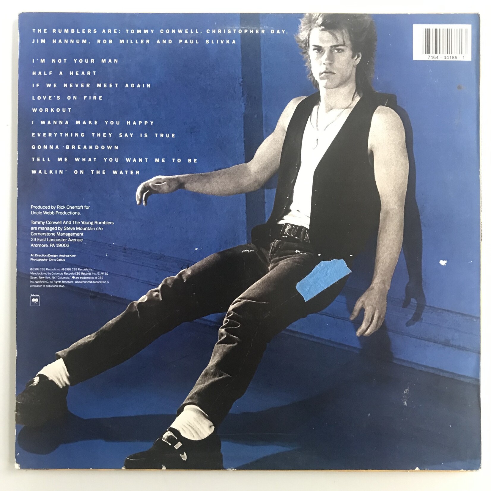 Tommy Conwell And The Young Rumblers - Rumble - Vinyl LP (USED)