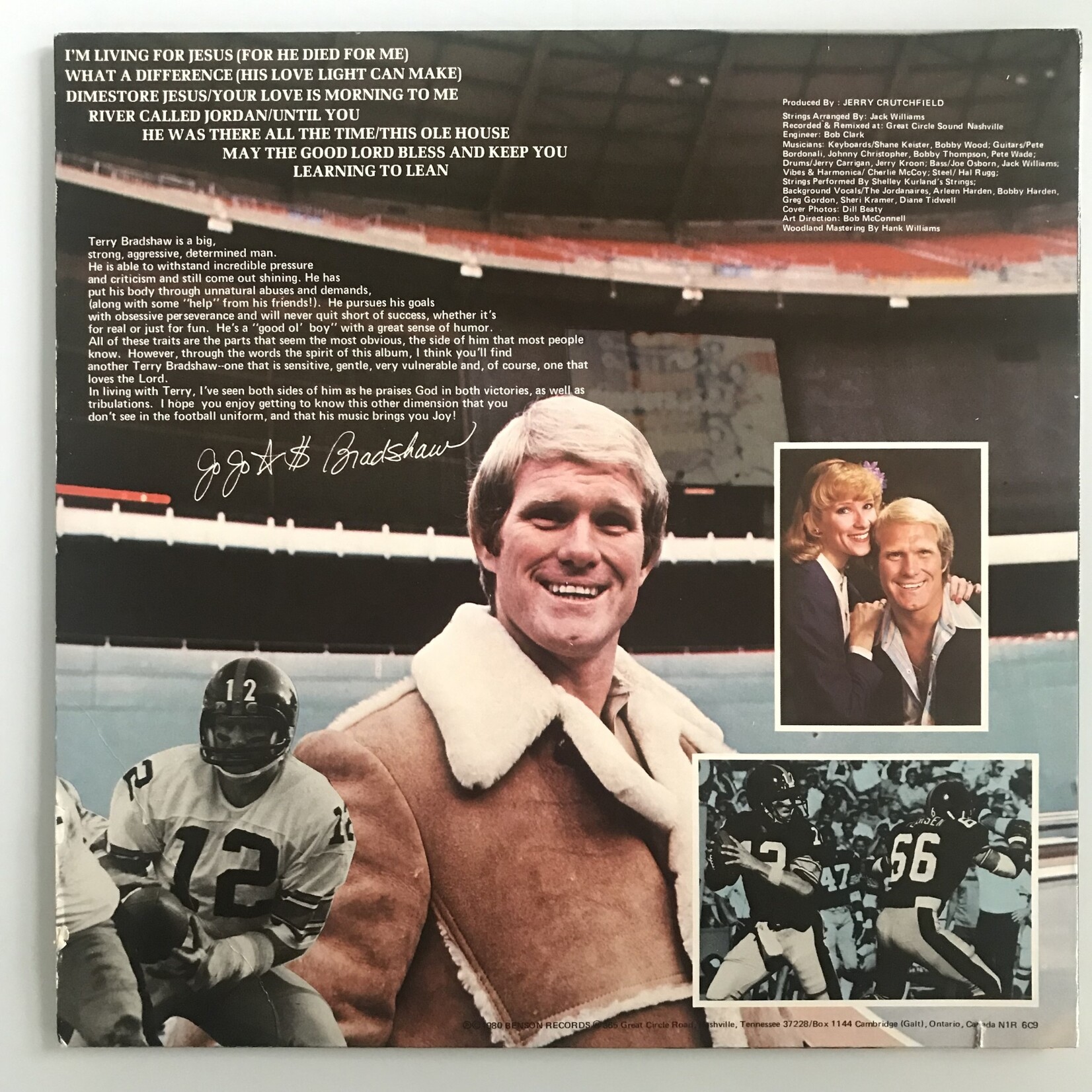 Terry Bradshaw - Until You - Vinyl LP (USED)