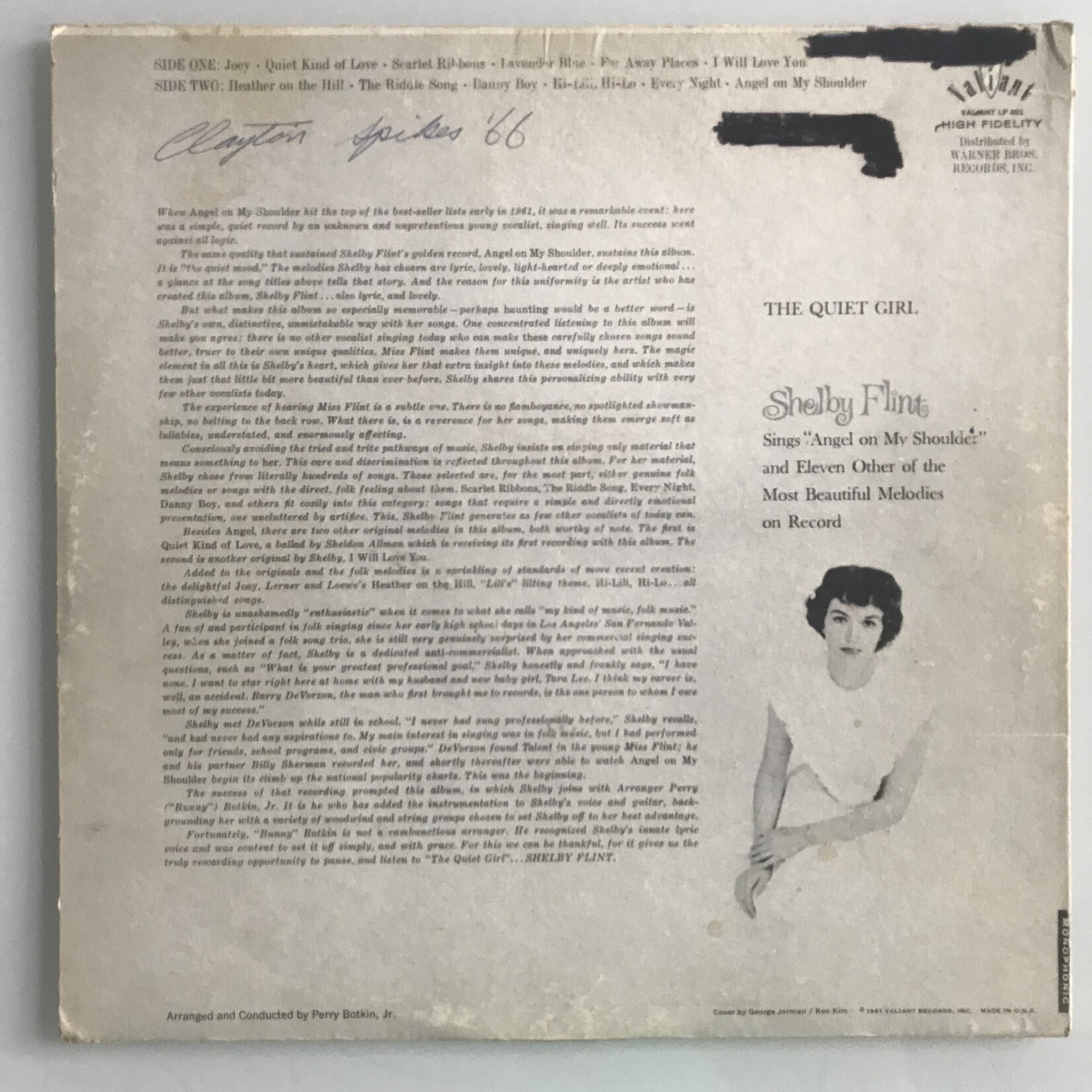 Shelby Flint - Shelby Flint - Vinyl LP (USED)