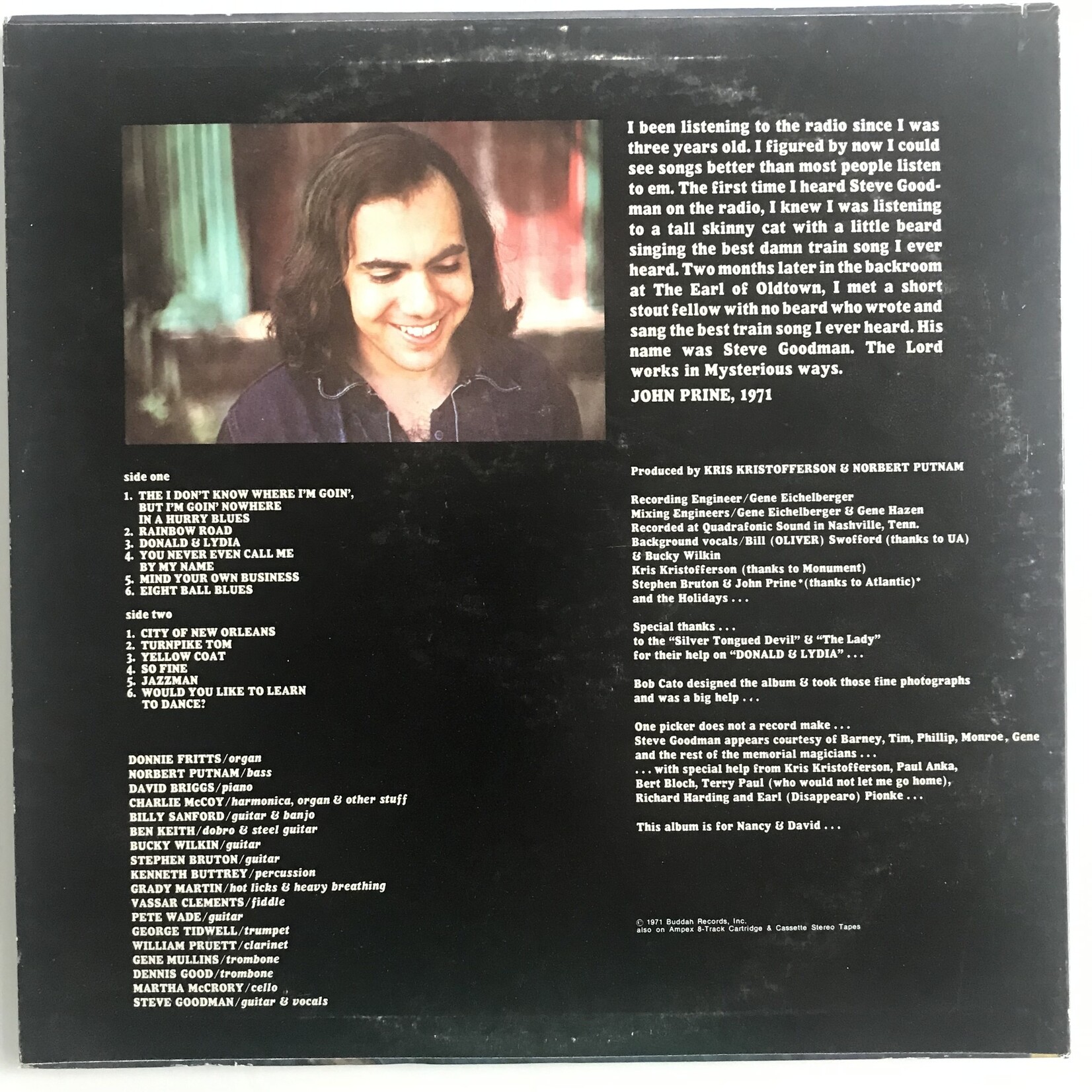 Steve Goodman - Steve Goodman - Vinyl LP (USED)